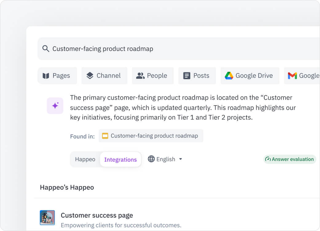 Happeo Intranet for Customer-facing teams