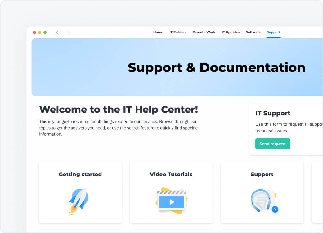 Happeo Intranet for IT teams