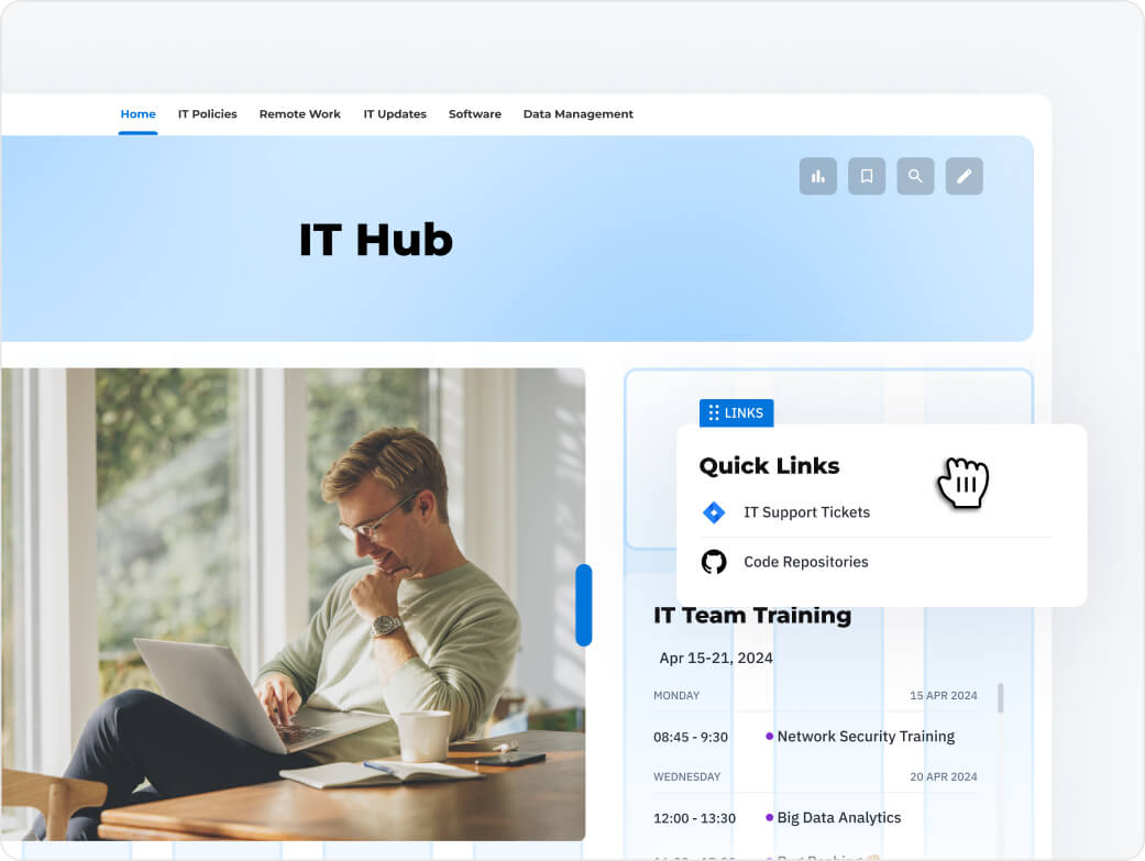 Happeo Intranet for IT teams