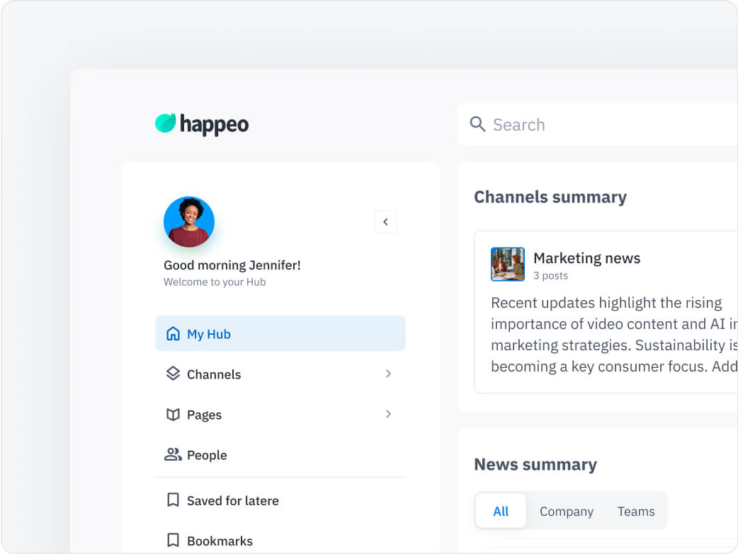 Happeo Intranet for Operations teams