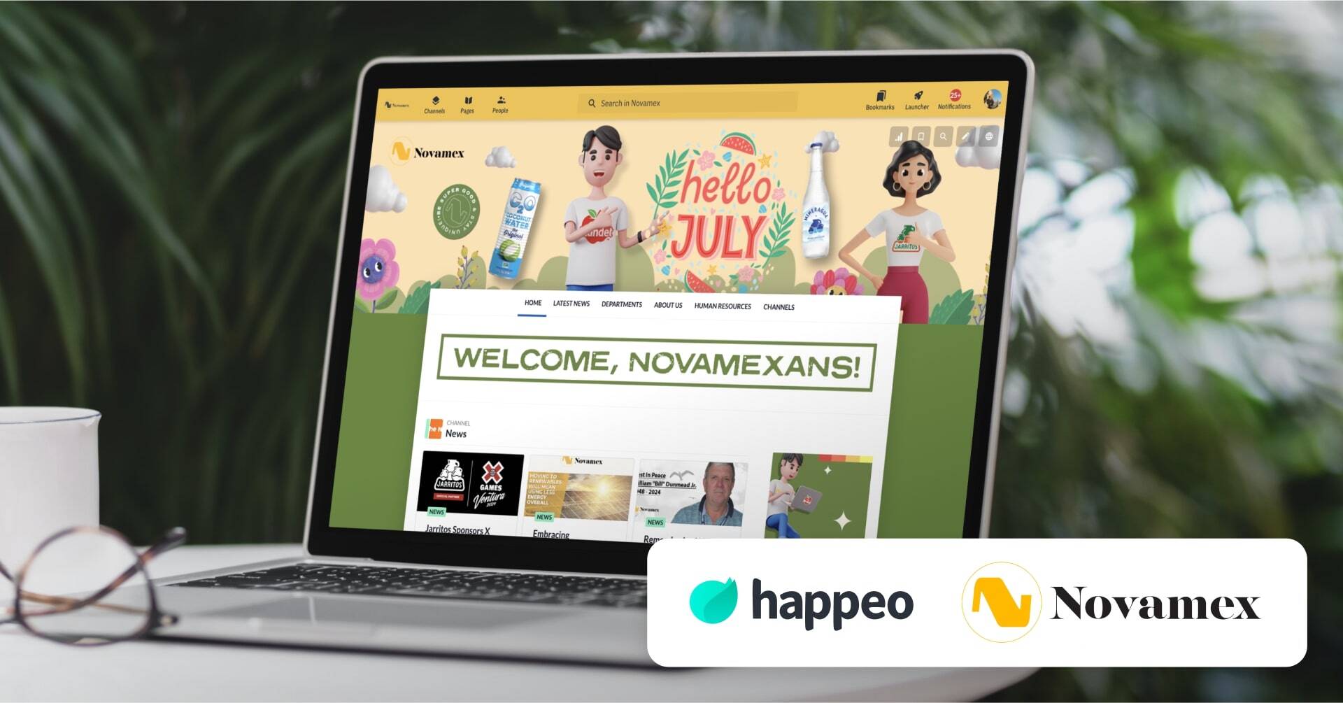 How one culture-focused Mexican beverage company built their digital home with Happeo